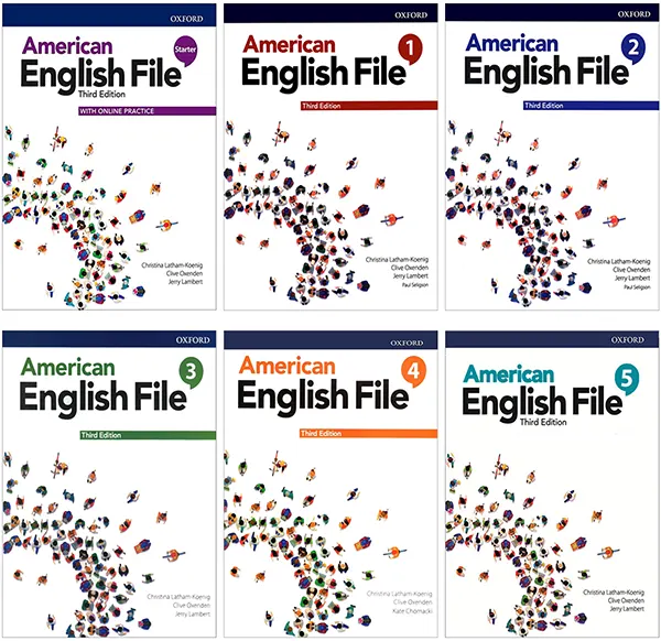 متد کلاس های زبان بعد از آزمون تعیین سطح کتاب های american english file هستند