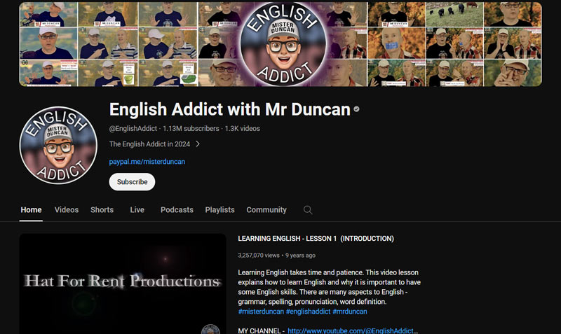 کانال-آموزشی-English-Addict-with-Mr-Duncan