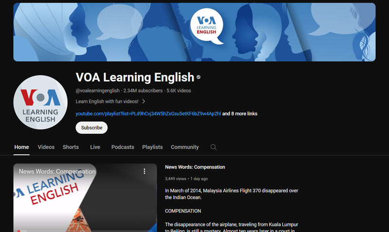 کانال-آموزشی-VOA-Learning-English