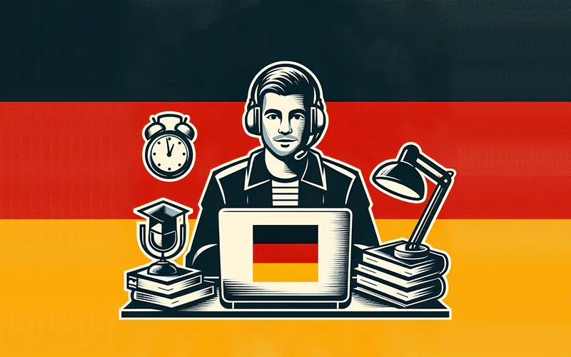 آموزش آنلاین زبان آلمانی در موسسه izaban