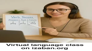 کلاسهای آنلاین زبان برای نوجوانان آموزش آنلاین زبان در izaban.org 1