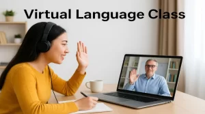 کلاس زبان مجازی برای آموزش آنلاین زبان