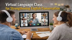 یاد بگیرید چگونه زبان انگلیسی را اصولی تقویت کنید و به روان صحبت کردن برسید. نقشه راه کامل، تمرینهای کاربردی و معرفی بهترین روش آموزش آنلاین زبان در خانه.